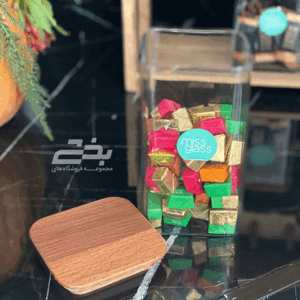 بانکه هرا چهارگوش سایز 2درب چوبی نیلوفر