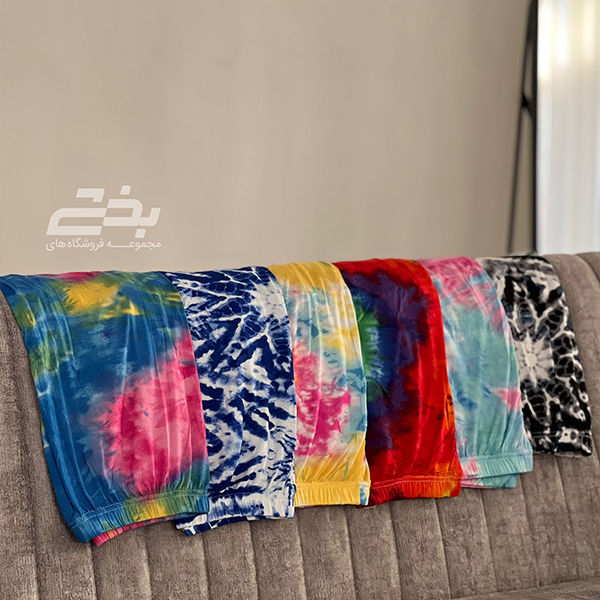شلوار گیاهی آبرنگی