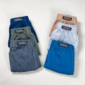 شورت نیم پا رنگیL,XL,2XL یاشا