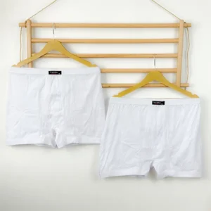 شورت پادار سفیدL,XL,2XL یاشا