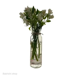 گلدان شیشه ای مدل لنزو دنیز