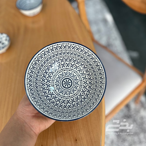 ظرف دنی هوم گل آبی ایکس