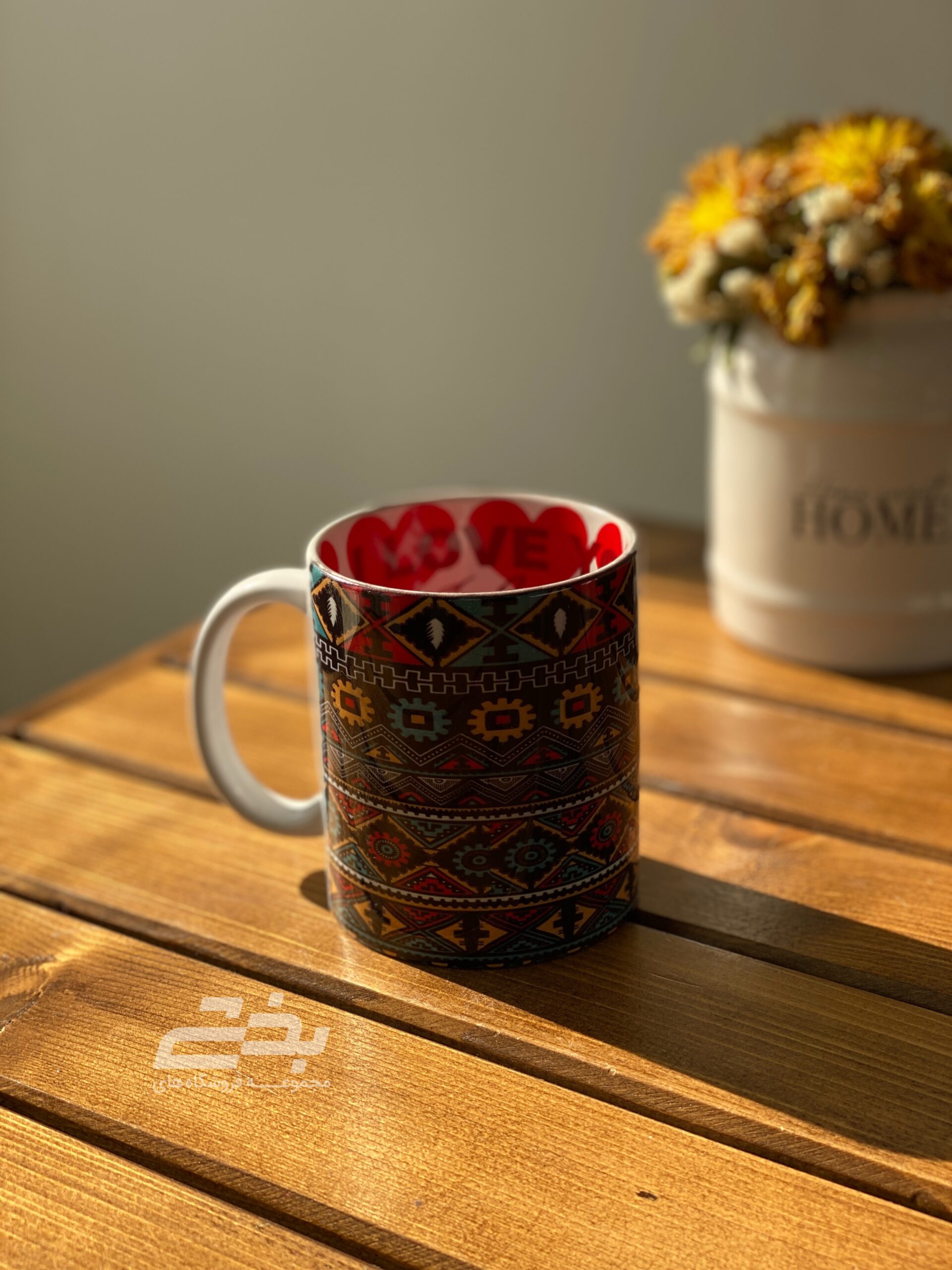 ماگ طرح دار شقایق