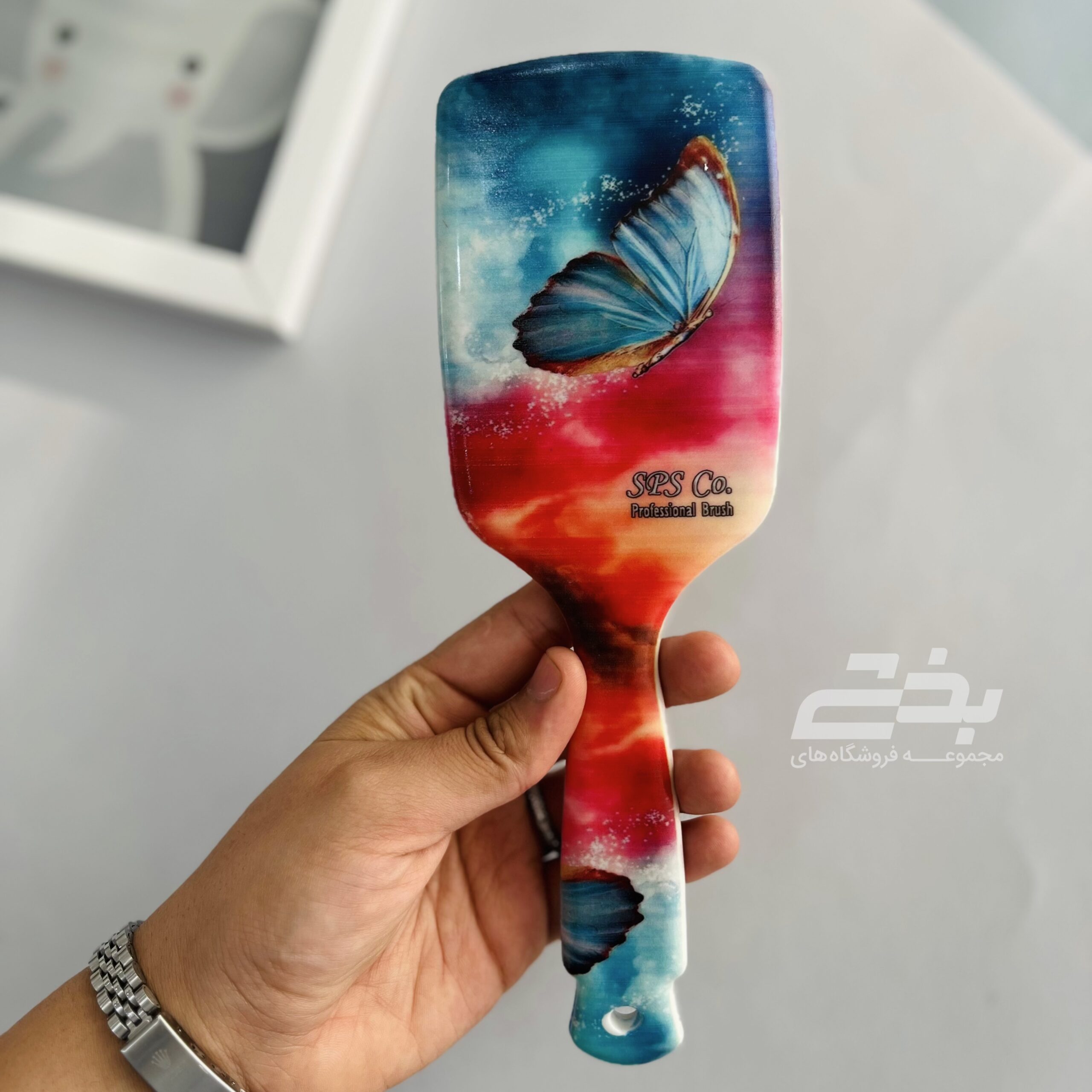 برس گلدن فلزی بزرگ