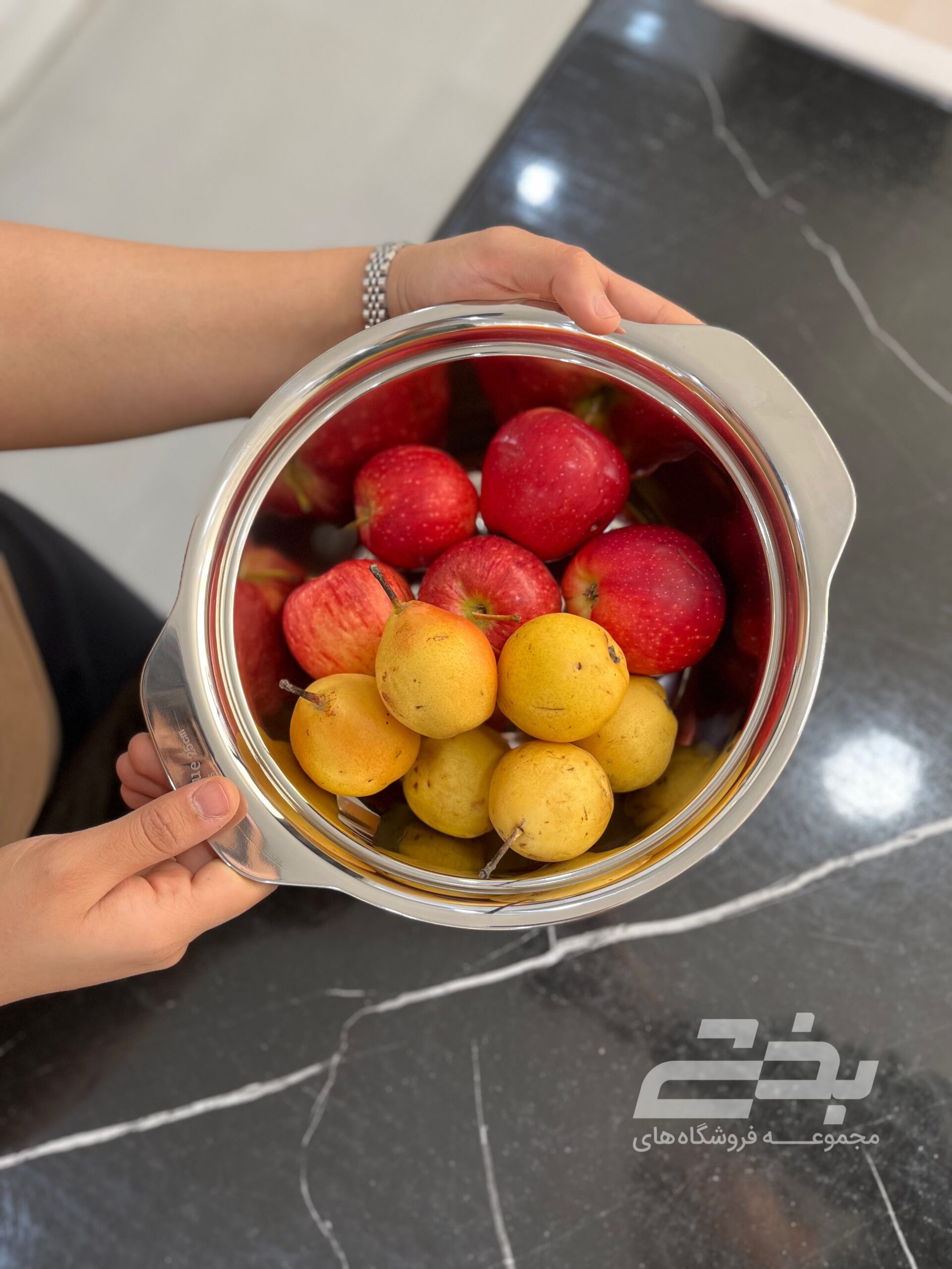 لگن استیل اعلا 25