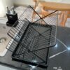 تصویر کوچک آبچکان تاشو با سینی پلاستیکی سالوت