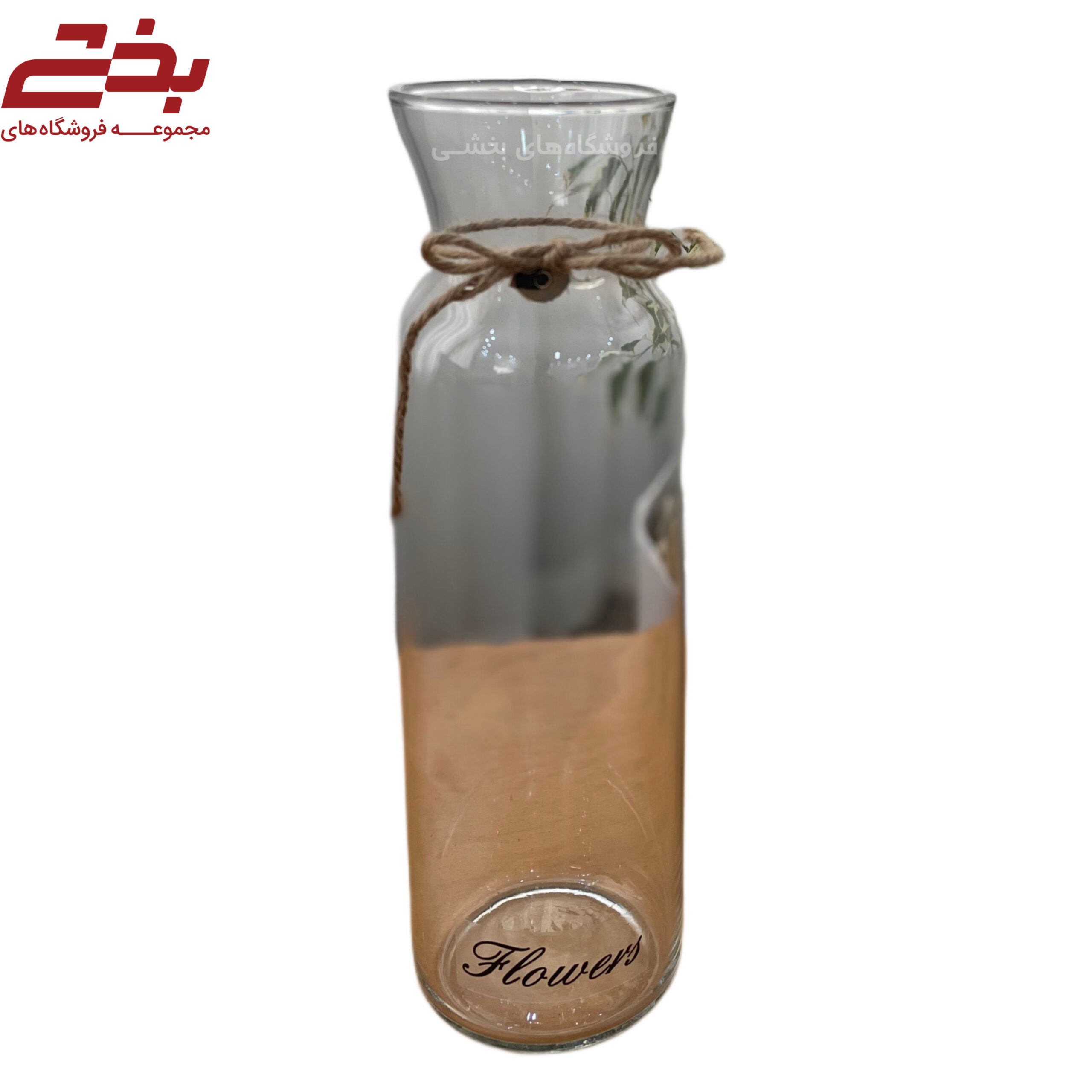 گلدان شیشه ای مدل لنزو دنیز
