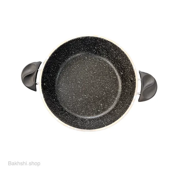 سرویس قابلمه گرانیتی 8 پارچه طرح چدن اوج