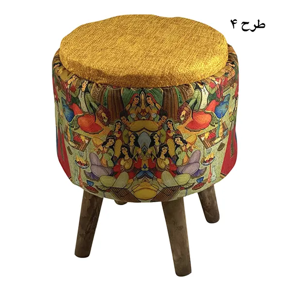 پاف چوبی مراکشی