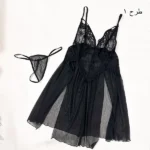 تصویر کوچک لباس خواب توری کوتاه سولاله گلستان