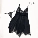 تصویر کوچک لباس خواب توری کوتاه سولاله گلستان