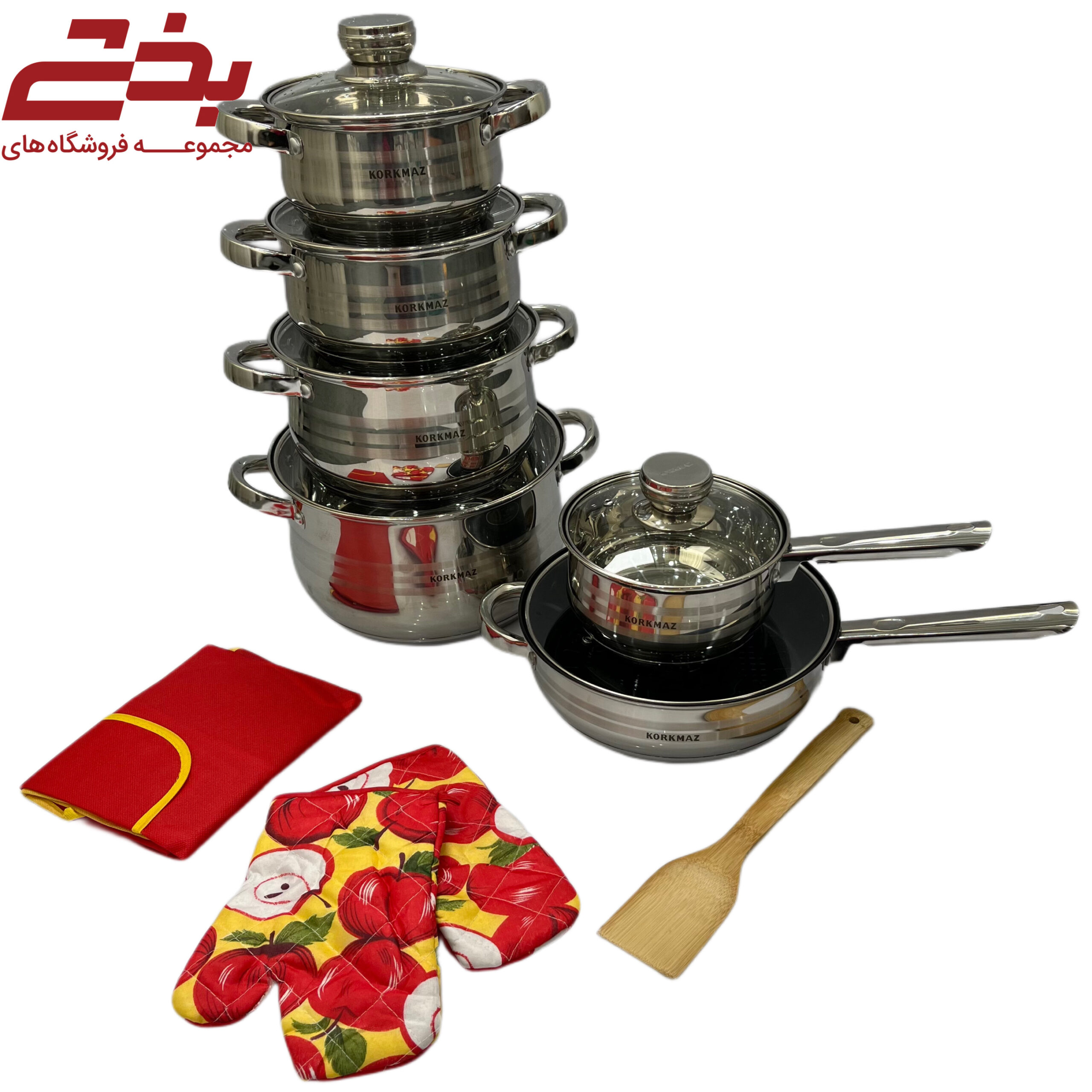 سرویس قابلمه 16 پارچه کرکماز