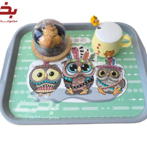 سینی مات طرحدار سایز 1