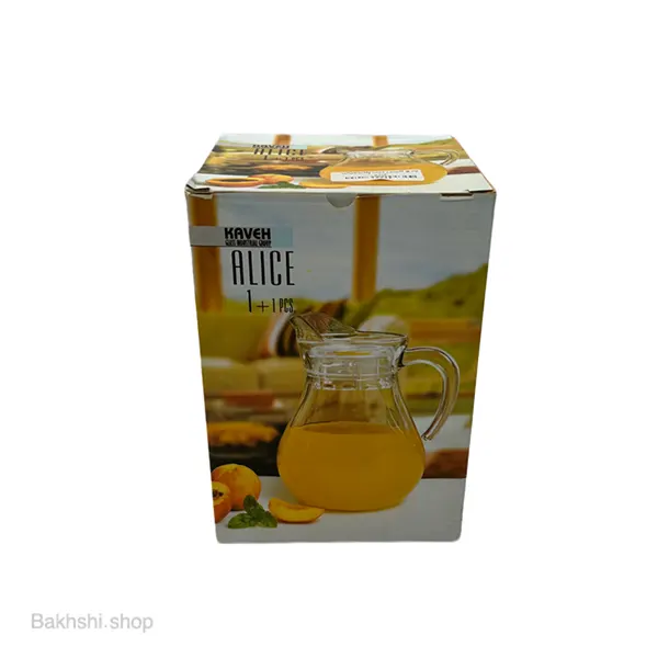 پارچ آلیس درب پلاستیکی کادو