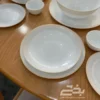 تصویر کوچک سرویس 26 پارچه گرد کلاسیک شایا خاکستری