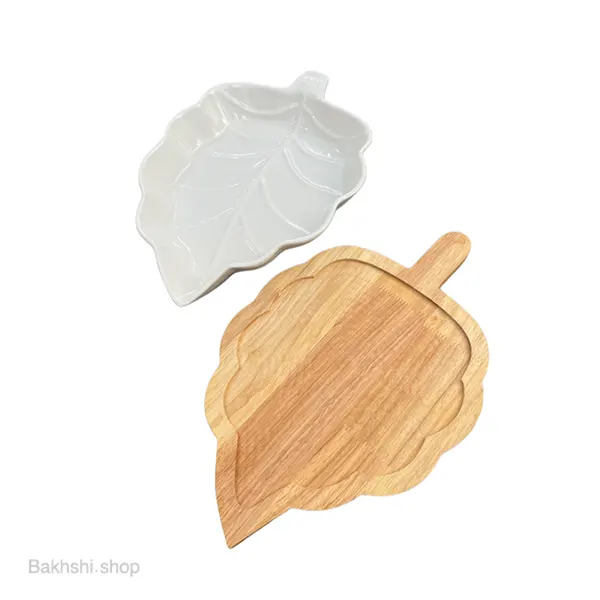 سوفله برگ بزرگ چوب چینی سفید