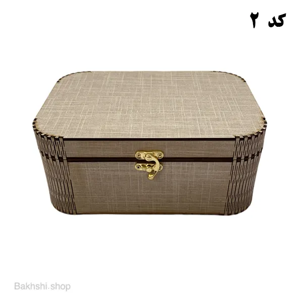باکس نخ و سوزن چوبی بزرگ