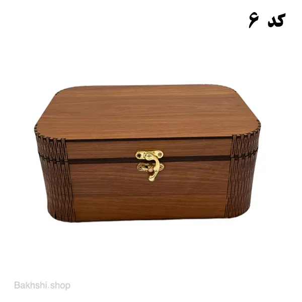 باکس نخ و سوزن چوبی بزرگ