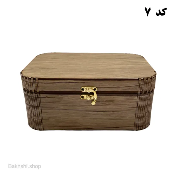 باکس نخ و سوزن چوبی بزرگ