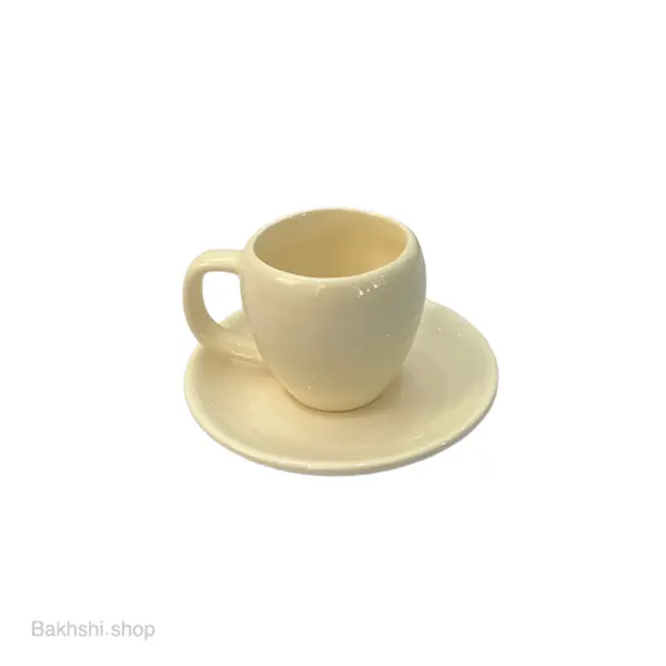 فنجان نعلبکی رنگی تکی