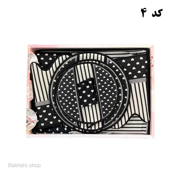سرویس مخمل جعبه ای 12پارچه