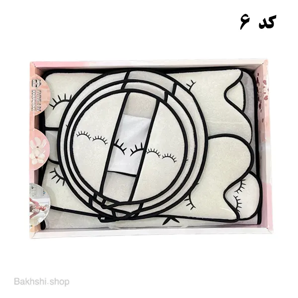 سرویس مخمل جعبه ای 12پارچه