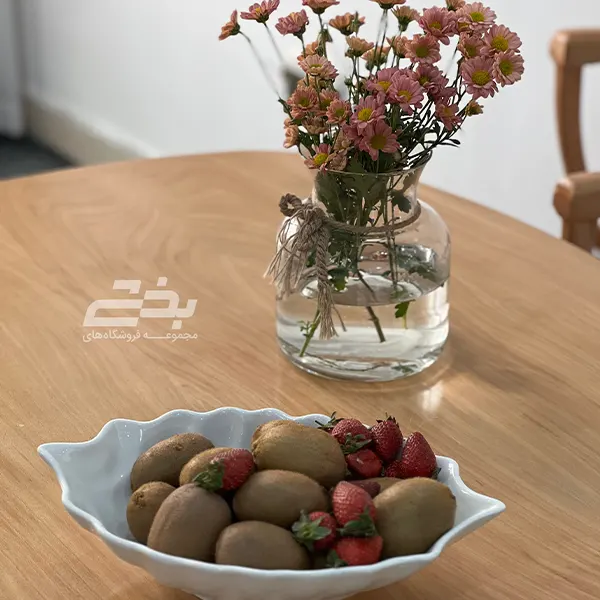 کاسه چینی سفید مدل پردیس