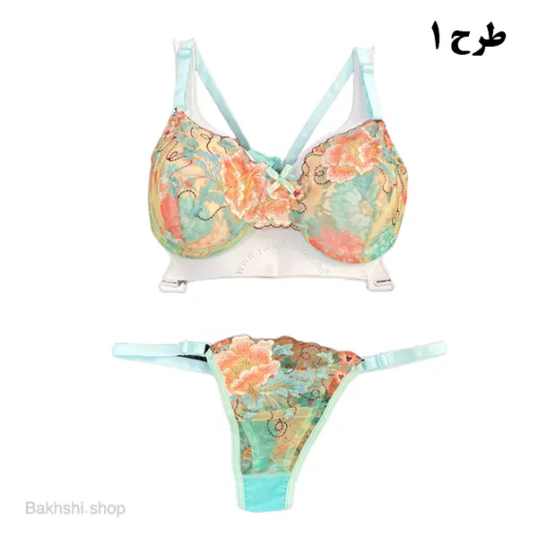 ست تورگاز گلدار ژوبین