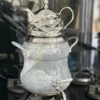 تصویر کوچک کتری قوری استکانی طرح سنگ