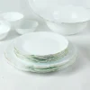 تصویر کوچک سرویس 26 پارچه آرکوپال نیلوفری لب طلا