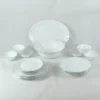 تصویر کوچک سرویس 26 پارچه آرکوپال نیلوفری لب طلا