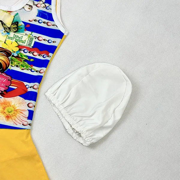 مایو دامنی دخترانه عروسکی