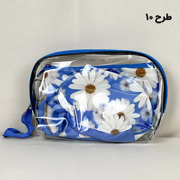 کیف آرایشی سه تیکه بزرگ
