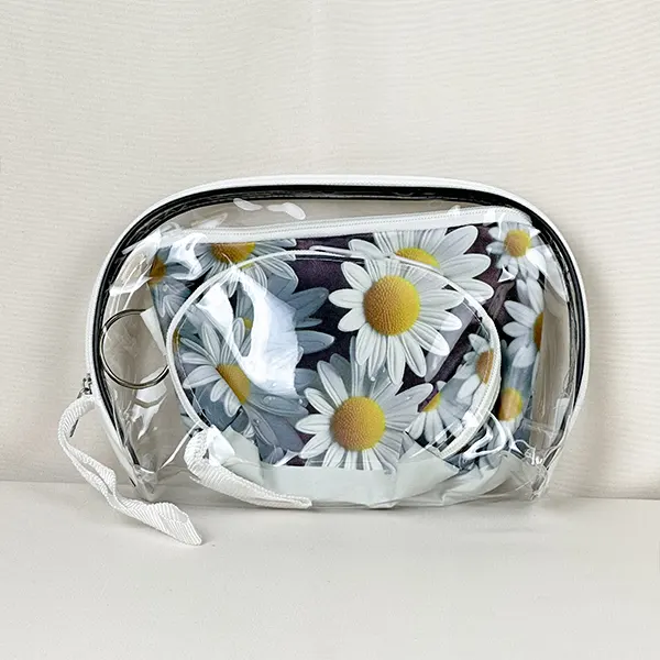 کیف آرایشی سه تیکه بزرگ