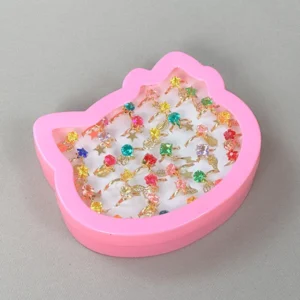 انگشتر قلبی گل رز