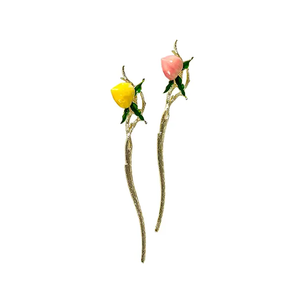 گیره مو ژاپنی کانزاشی طرح میوه