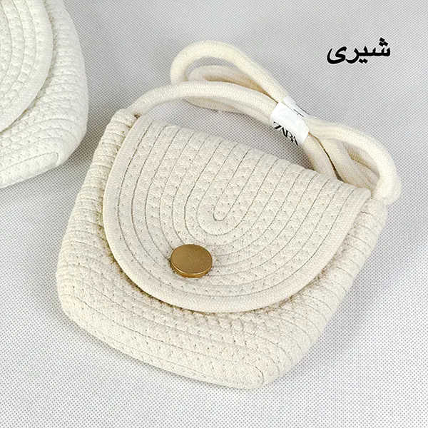 کیف قیطونی نیم دایره