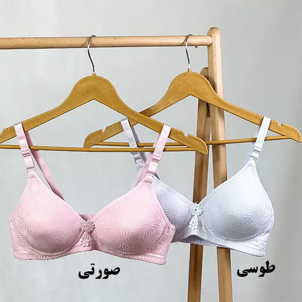 سوتین بدون فنر طرح دار