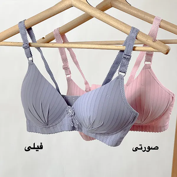سوتین ابری بدون فنر چین دار