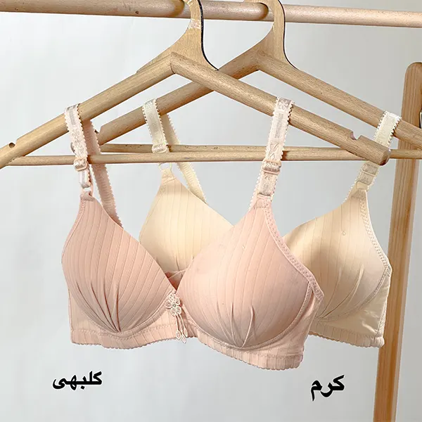 سوتین ابری بدون فنر چین دار