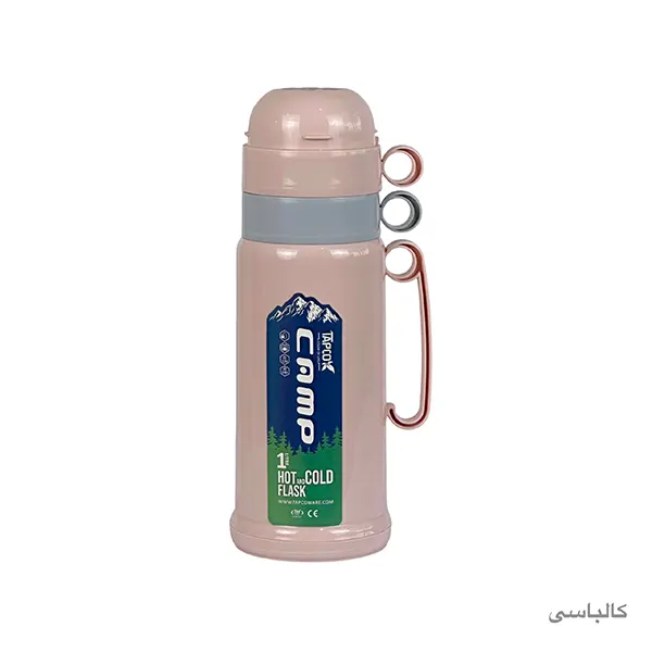 فلاسک چای کمپ 1 لیتر ، 2 لیوان تاپکو