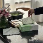 تصویر کوچک دستمال جعبه دار ماکروفایبر 20 عددی