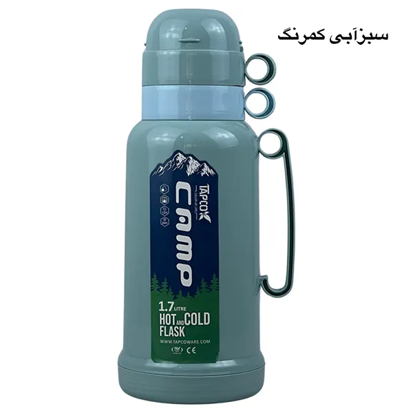 فلاسک چای کمپ 1/7 لیتر ، 2 لیوان تاپکو