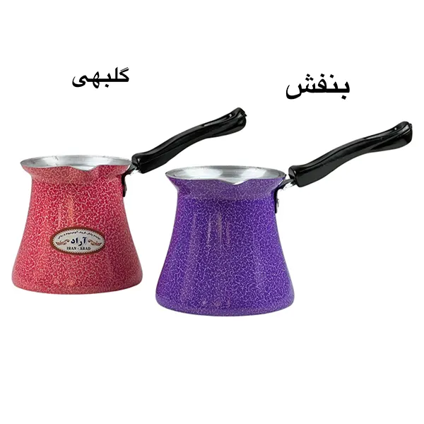 قهوه جوش روسی رنگی 22