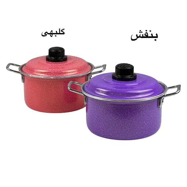 قابلمه بچه دسته دار رنگی آراد 2