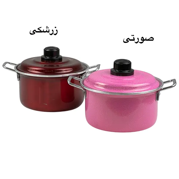 قابلمه بچه دسته دار رنگی آراد 2