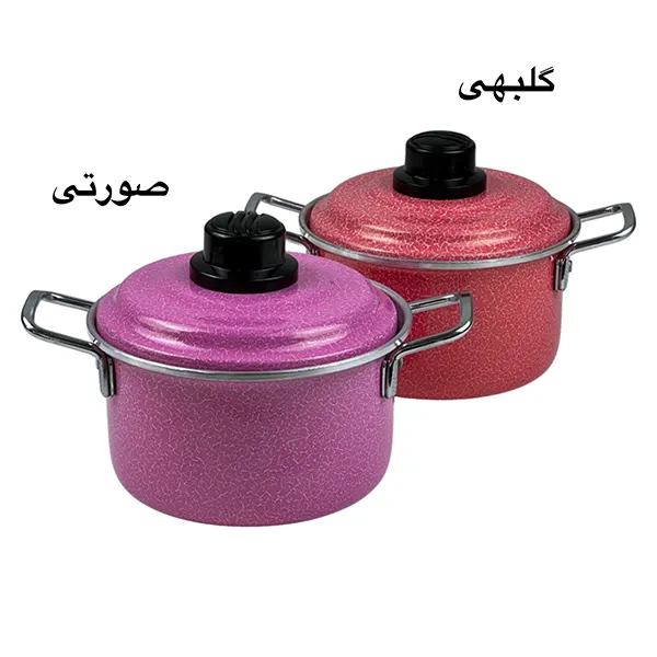 قابلمه بچه دسته دار رنگی آراد 3