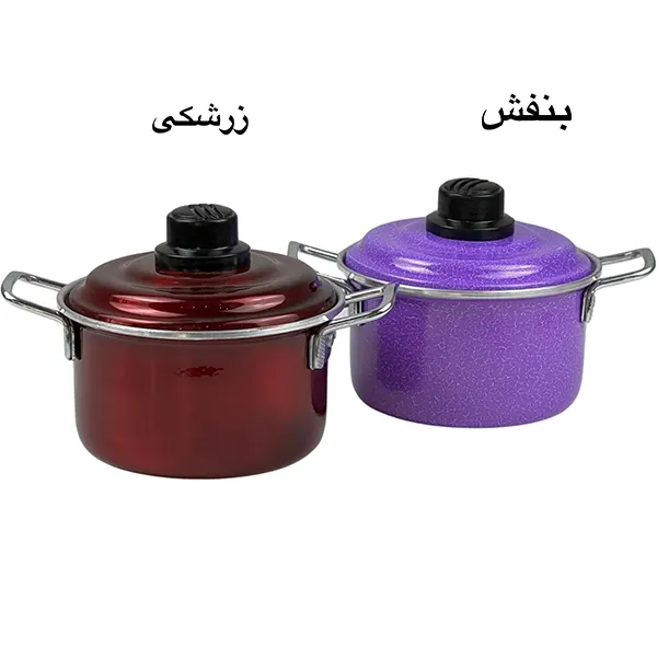 قابلمه بچه دسته دار رنگی آراد 3