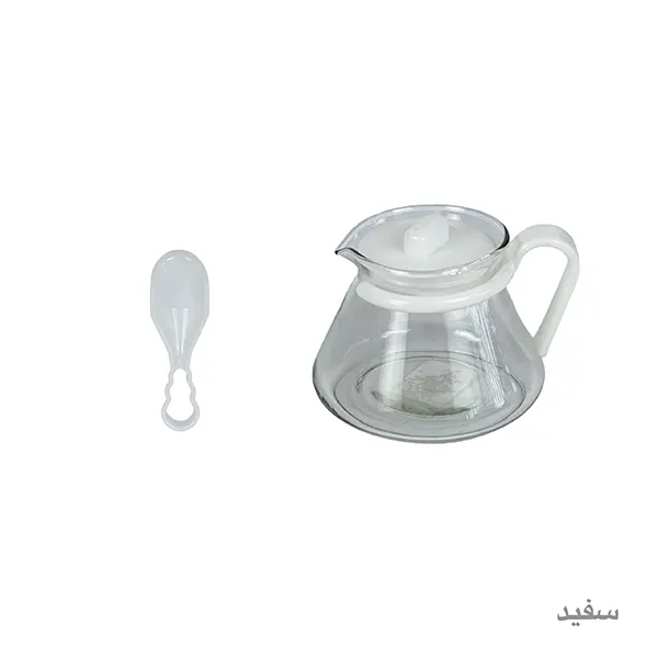 قوری زعفران شیشه ای کوچک