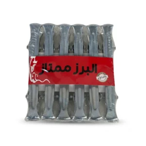 گیره لباس مدل فلزی بسته 12 عددی